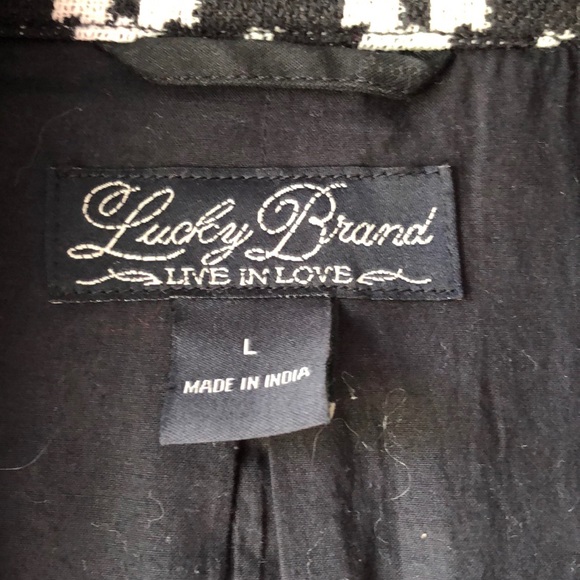 Lucky Brand Geometric Pattern Jacket - Picture 4 of 8